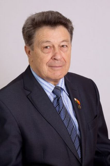 В.П.Валев - Председатель Совета ветеранов Голицыно 2015-2016