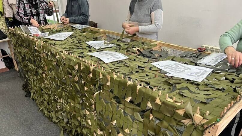 Маскировочные сети изготовление для армии России в Голицыно Офицеры Границы